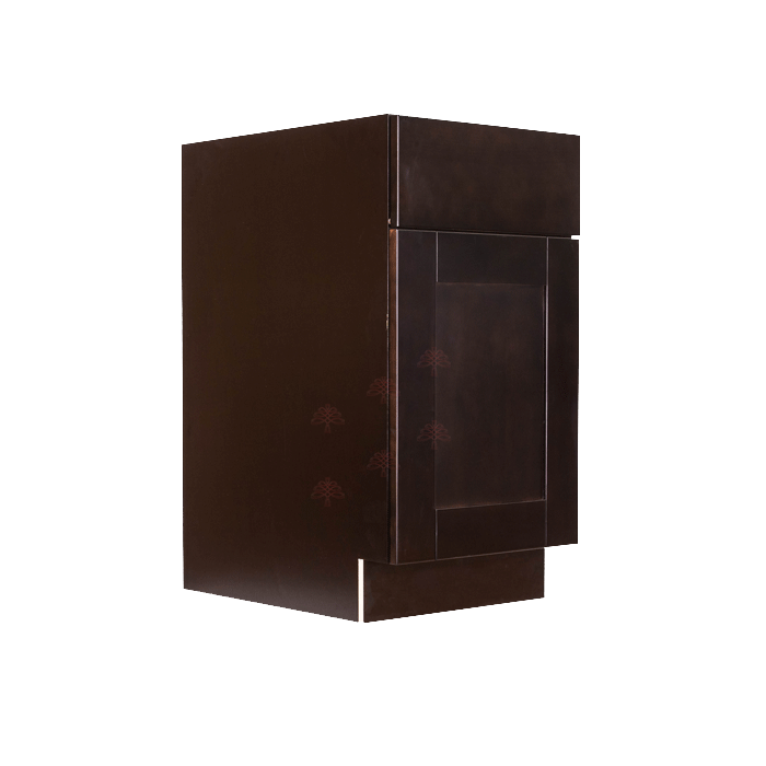 Anchester Series Espresso Shaker Base Waste Basket Cabinet