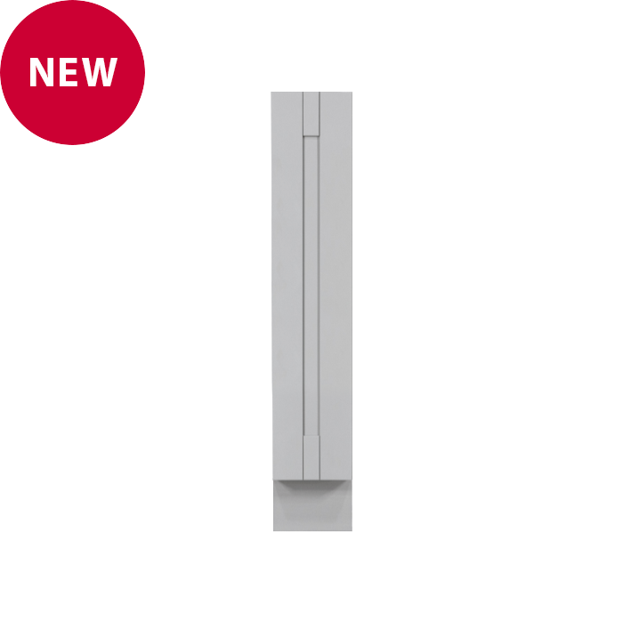 Anchester Series Gray Shaker Base Spice Rack Cabinet