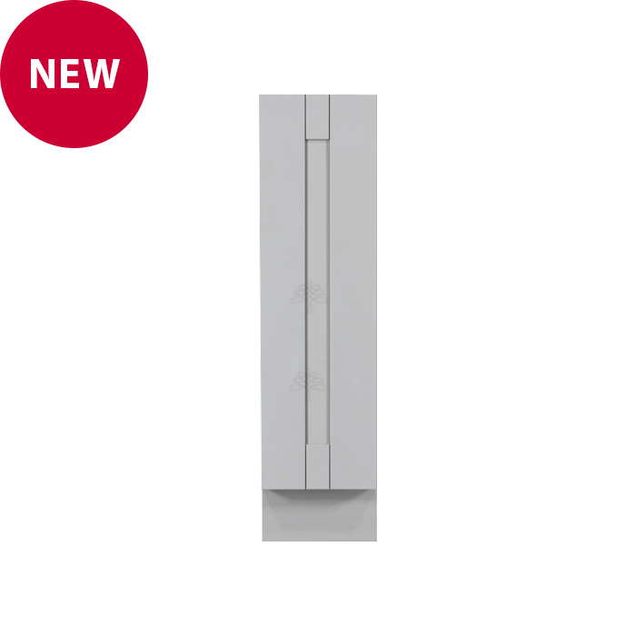 Anchester Series Gray Shaker Base Spice Rack Cabinet With Under-Mount Upgrade