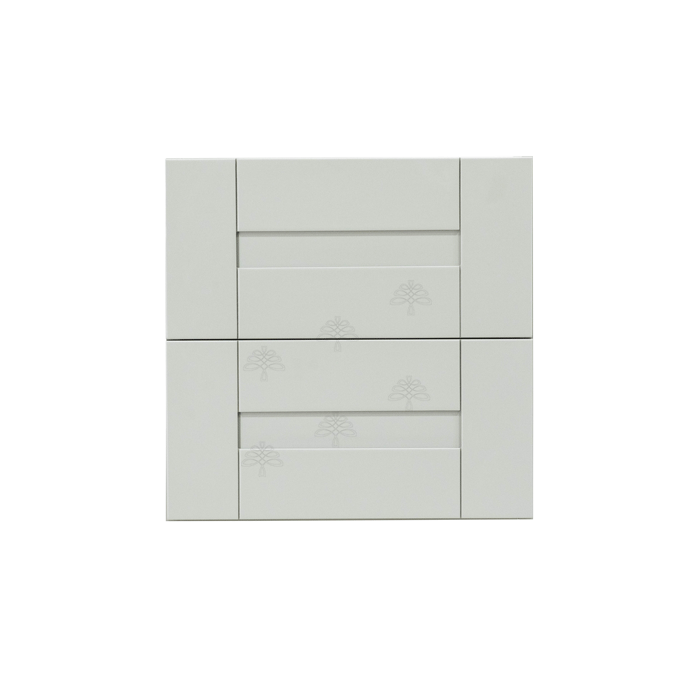 Anchester Series Gray Shaker Cabinet Counter Top Drawer