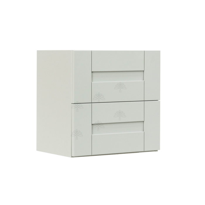 Anchester Series Gray Shaker Cabinet Counter Top Drawer