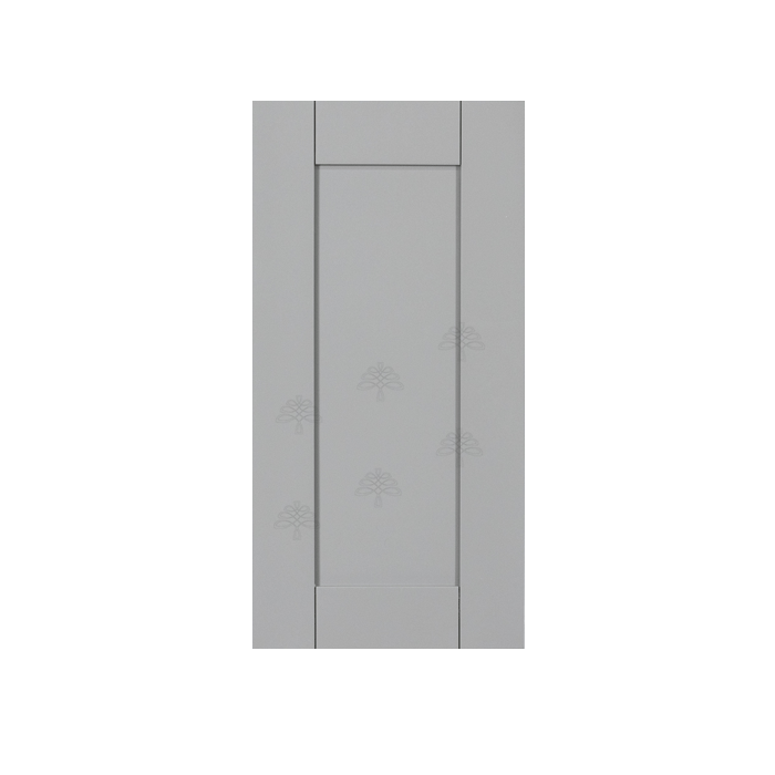 Anchester Gray Wall Cabinet 1 Door 2 Adjustable Shelves 30-inch Height