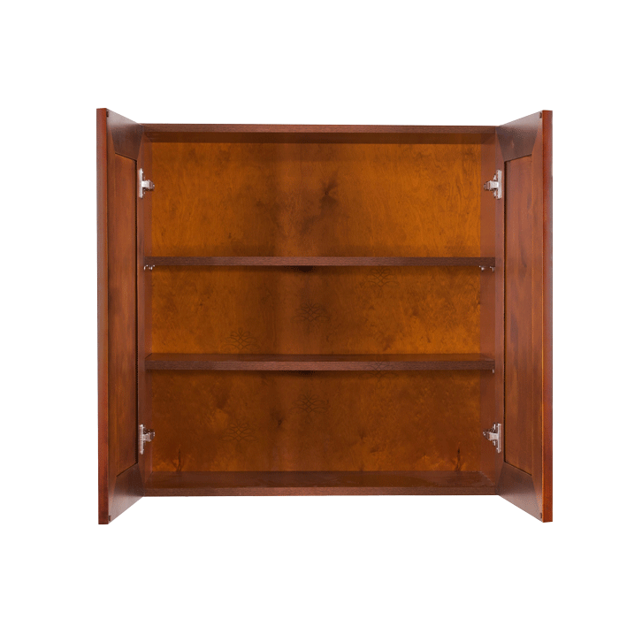 Cambridge Wall Cabinet 2 Doors 2 Adjustable Shelves With 30-inch Height