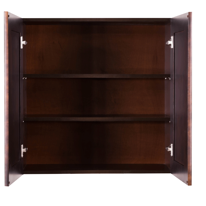 Edinburgh Wall Cabinet 2 Doors 2 Adjustable Shelves With 30-inch Height