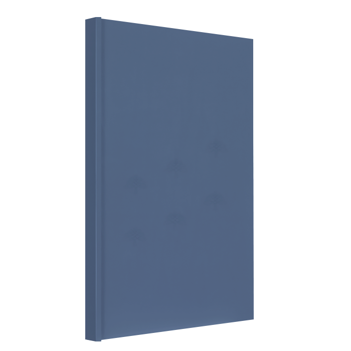 Lancaster Blue Shaker Cabinet Dishwasher Panel