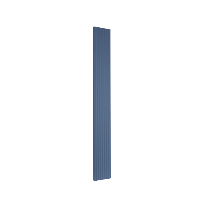Lancaster Series Blue Shaker Cabinet Plain Valance