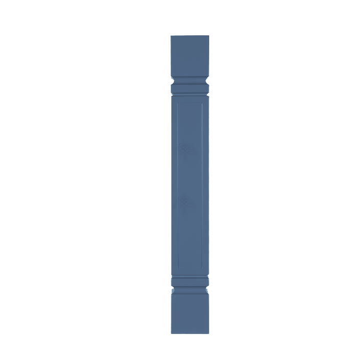 Lancaster Series Blue Shaker Spool Flat Design