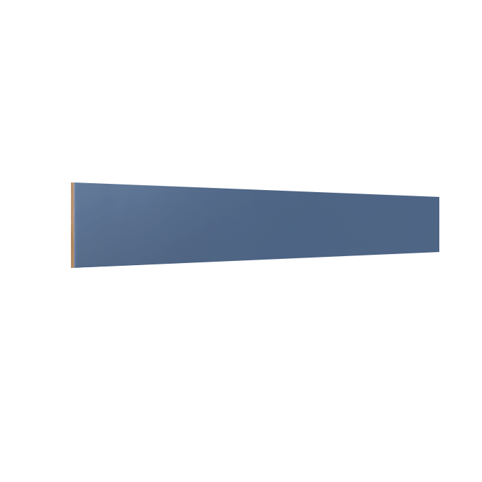 Lancaster Series Blue Shaker Cabinet Toe Kick