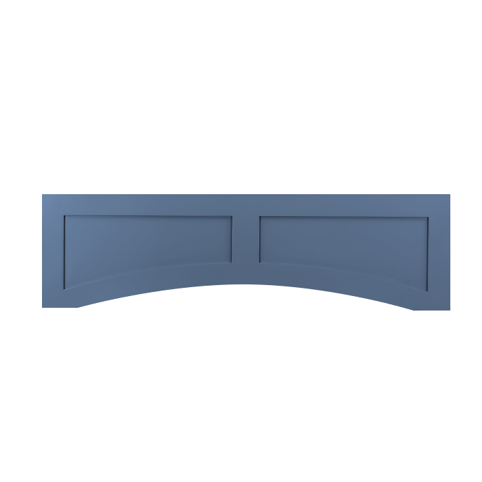 Lancaster Series Blue Shaker Cabinet High Valance