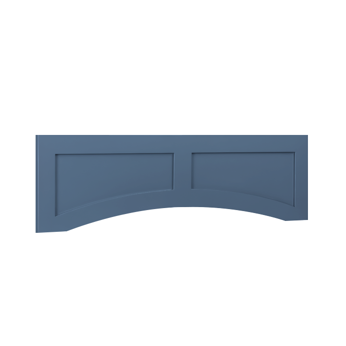 Lancaster Series Blue Shaker Cabinet High Valance