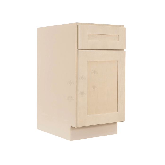 Lancaster Series Stone Wash Shaker Base Waste Basket Cabinet