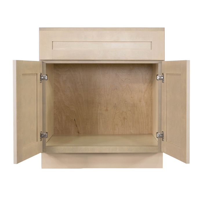 Lancaster Stone Wash Sink Base Cabinet 1 Dummy Drawer 2 Doors