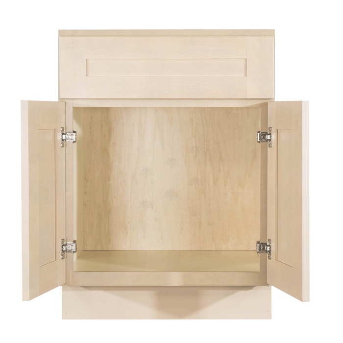 Lancaster Stone Wash Vanity Sink Base Cabinet 1 Dummy Drawer 2 Doors