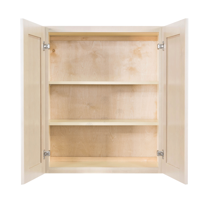 Lancaster Stone Wash Wall Cabinet 2 Doors 2 Adjustable Shelves