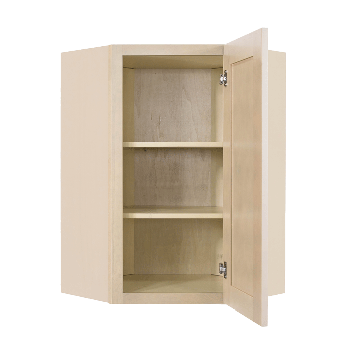 Lancaster Stone Wash Wall Diagonal Corner 1 Door 2 Adjustable Shelves