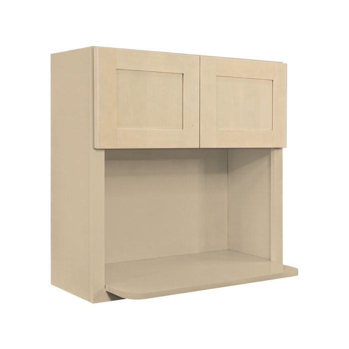 Lancaster Stone Wash Wall Microwave Cabinet