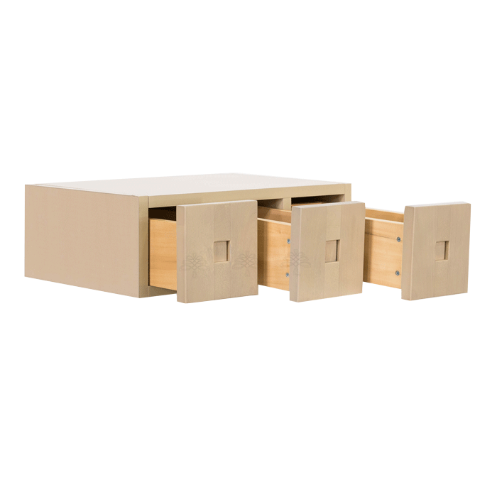 Lancaster Stone Wash Wall Small Drawer Cabnet 3 Drawers