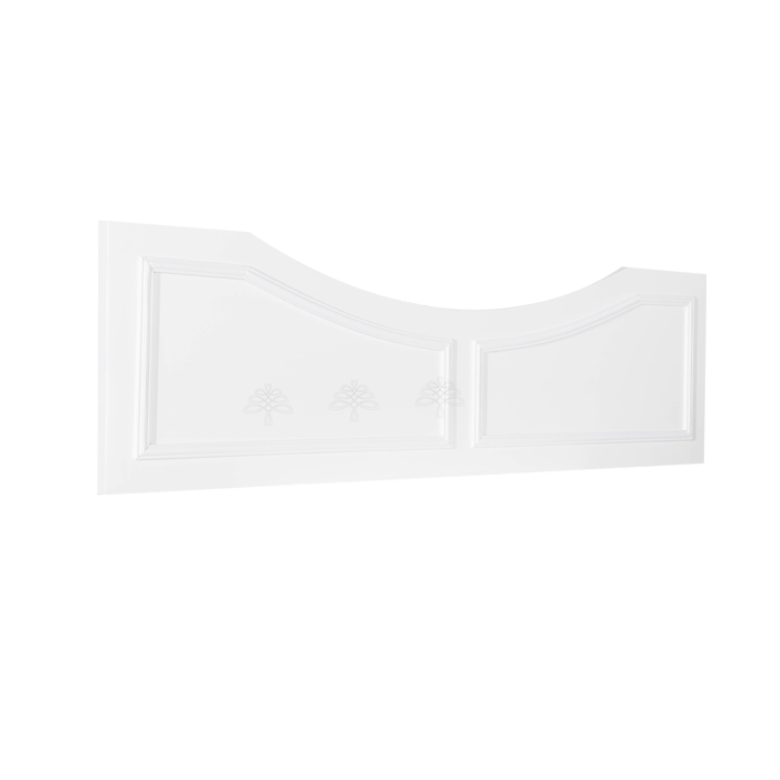 Lancaster Shaker White High Valance