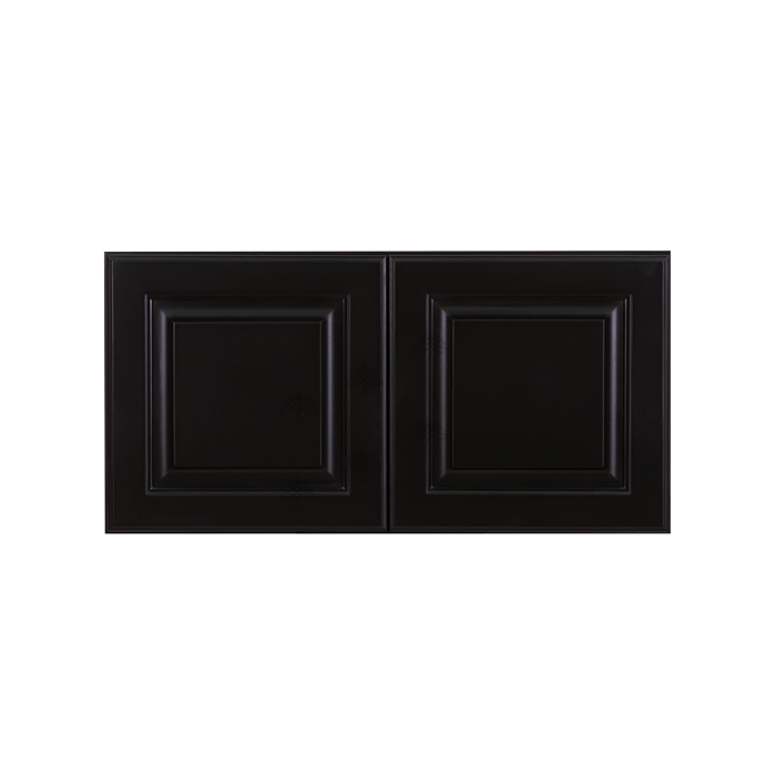 Newport Espresso Wall Cabinet 2 Doors No Shelf