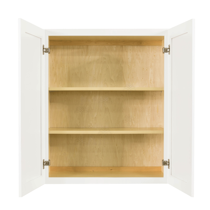 Newport White Wall Cabinet 2 Doors 2 Adjustable Shelves