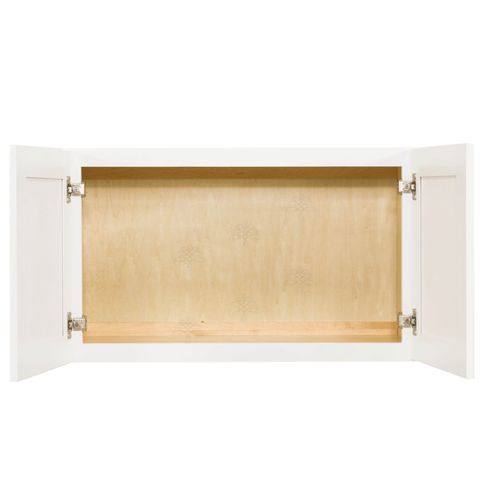 Newport White Wall Cabinet 2 Doors No Shelf