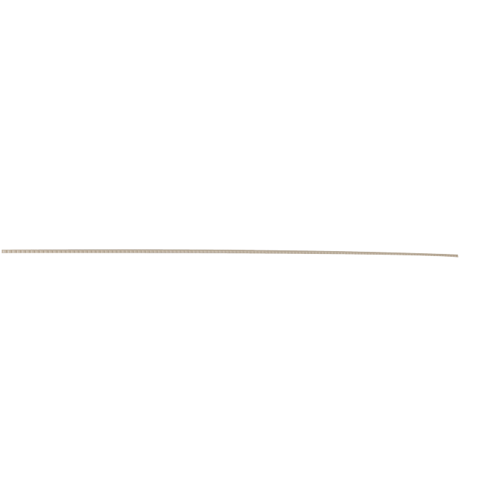 Princeton Creamy White Glazed Small Dental Molding