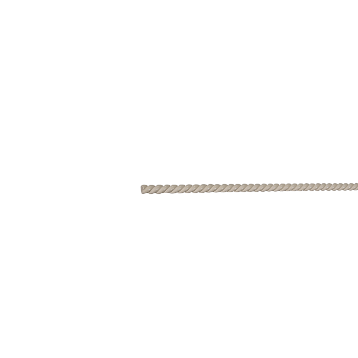 Princeton Creamy White Glazed Rope Molding MI8