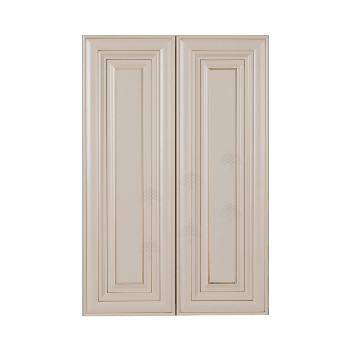 Princeton Creamy White Wall Cabinet 2 Doors 2 Adjustable Shelves With 30-inch Height