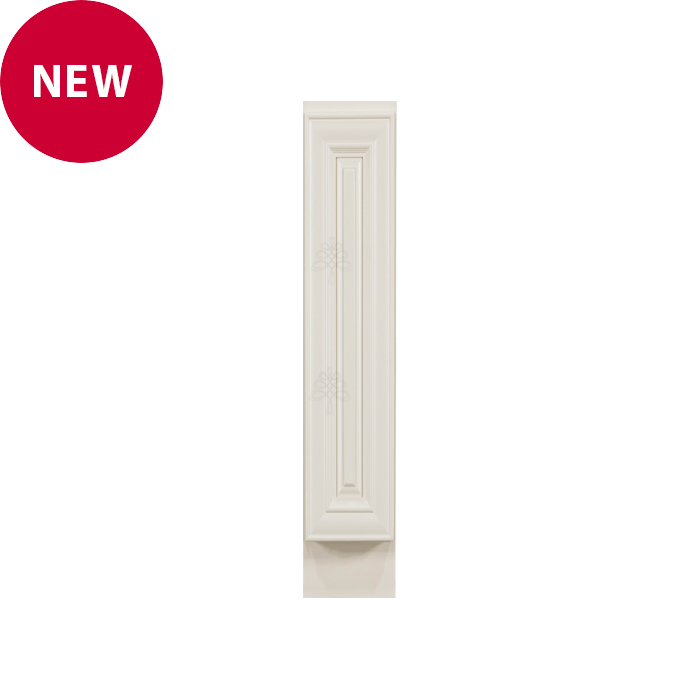 Princeton Series Off White Painted Finish Base Spice Rack Cabinet