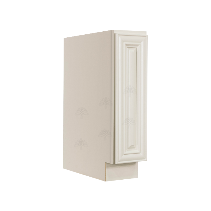 Princeton Series Off White Painted Finish Base Spice Rack Cabinet With Under-Mount Upgrade