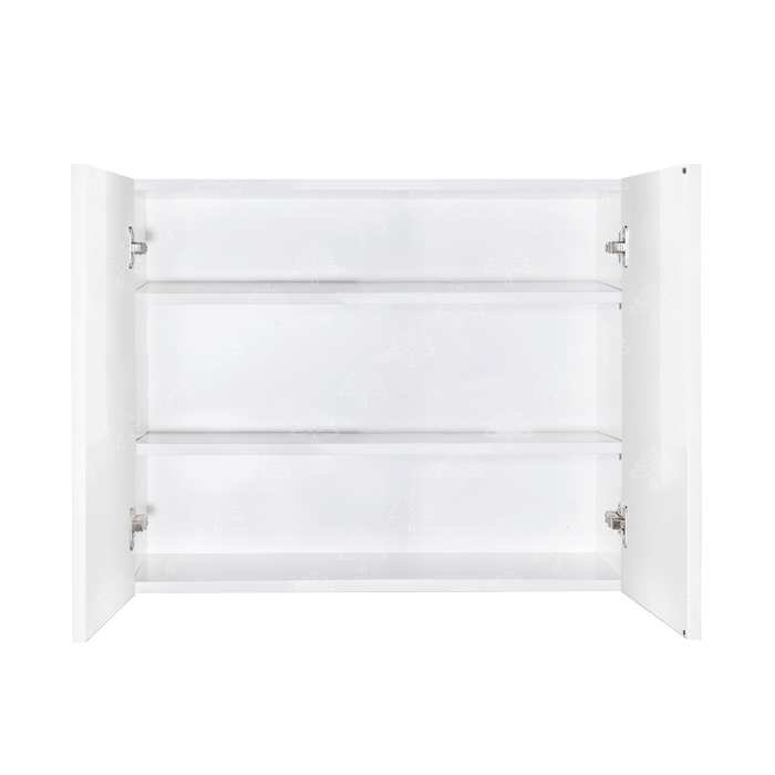 Valencia White Series Wall Cabinet with 2 Doors and 36-inch Height