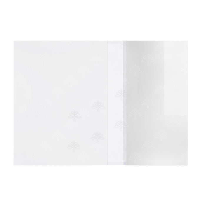 Valencia White Series Wall Blind Cabinet with 1 Door