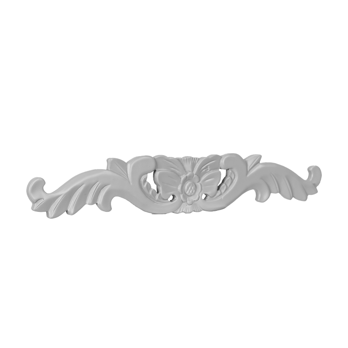Anchester Gray Valance Deco Flower
