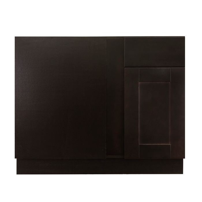 Anchester Espresso Base Blind Corner Cabinet 1 Drawer 1 Door