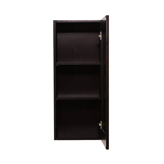 Anchester Espresso Wall Cabinet 1 Door 2 Adjustable Shelves