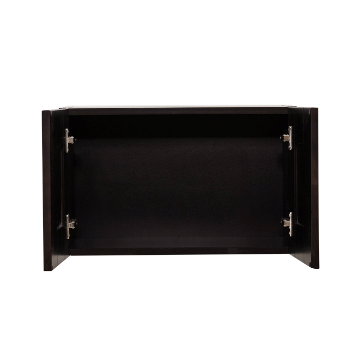 Anchester Espresso Wall Cabinet 2 Doors No Shelf