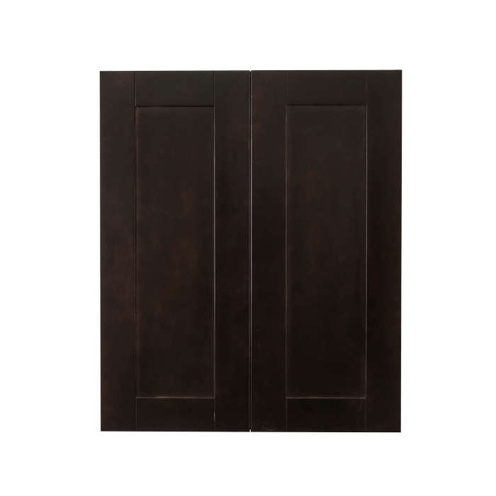 Anchester Espresso Wall Cabinet 2 Doors 2 Adjustable Shelves