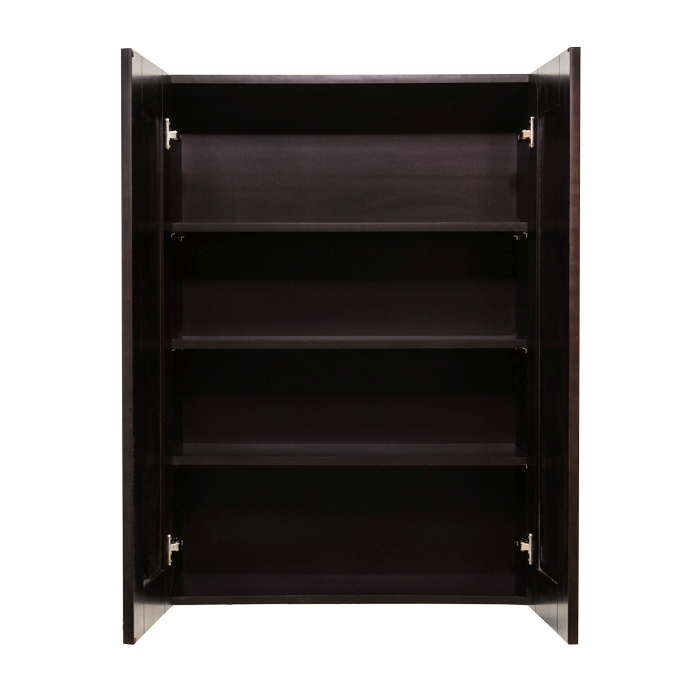 Anchester Espresso Wall Cabinet 2 Doors 3 Adjustable Shelves