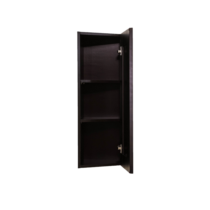 Anchester Espresso Wall End Angle Cabinet 1 Door 2 or 3 Shelves