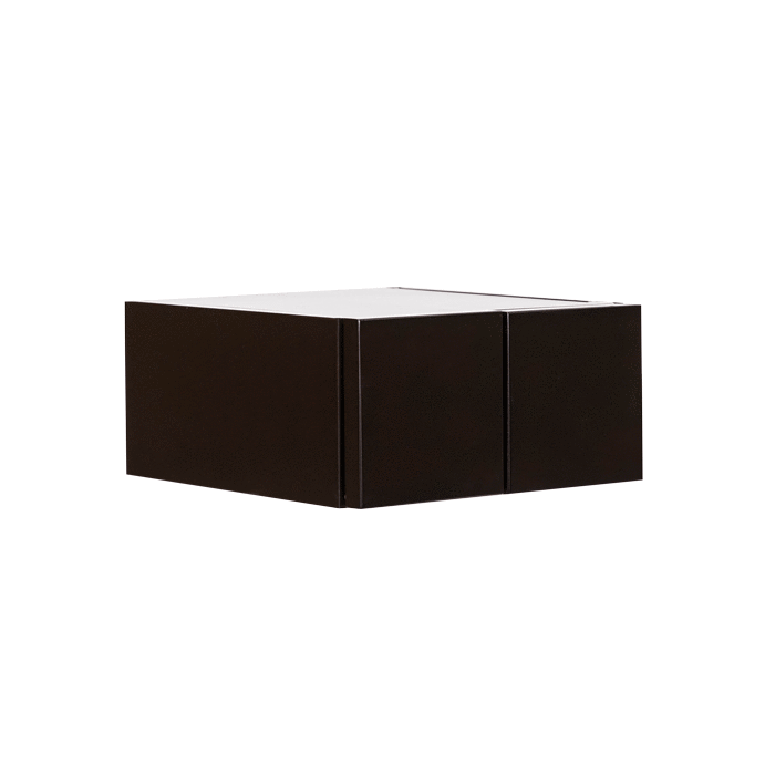 Anchester Espresso Wall Small Drawer Cabnet 2 Drawers