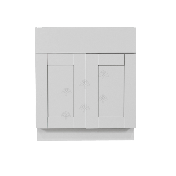 Anchester Gray Base Cabinet 1 Drawer 2 Doors 1 Adjustable Shelf