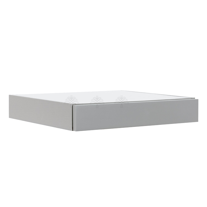 Anchester Gray Base 3 7/8 inch Knee Drawer 1 Drawer