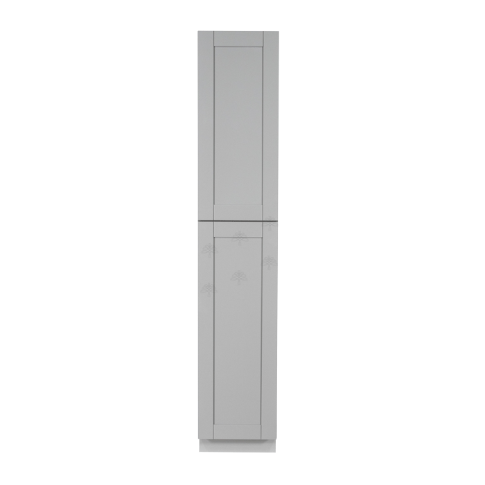 Anchester Gray Tall Pantry 1 Upper Door and 1 Lower Door