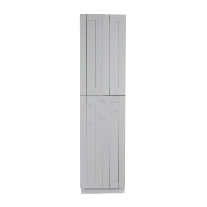 Anchester Gray Tall Pantry 2 Upper Doors and 2 Lower Doors