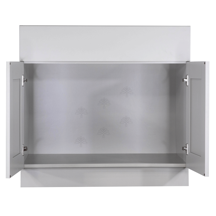 Anchester Gray Sink Base Cabinet 2 Dummy Drawer 2 Doors