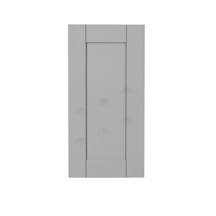 Anchester Gray Wall Cabinet 1 Door 2 Adjustable Shelves