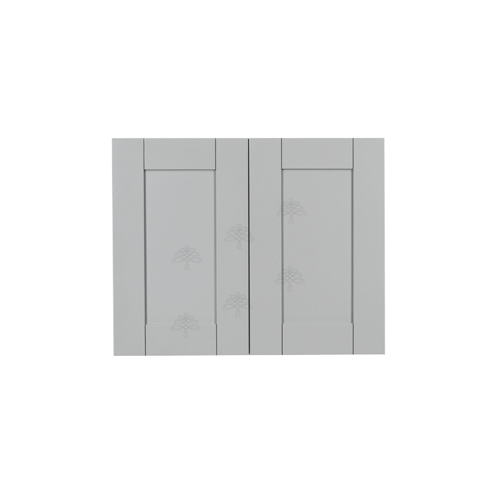 Anchester Gray Wall Cabinet 2 Doors 1 Adjustable Shelf
