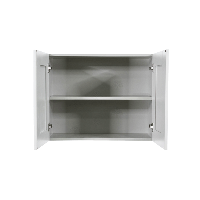 Anchester Gray Wall Cabinet 2 Doors 1 Adjustable Shelf