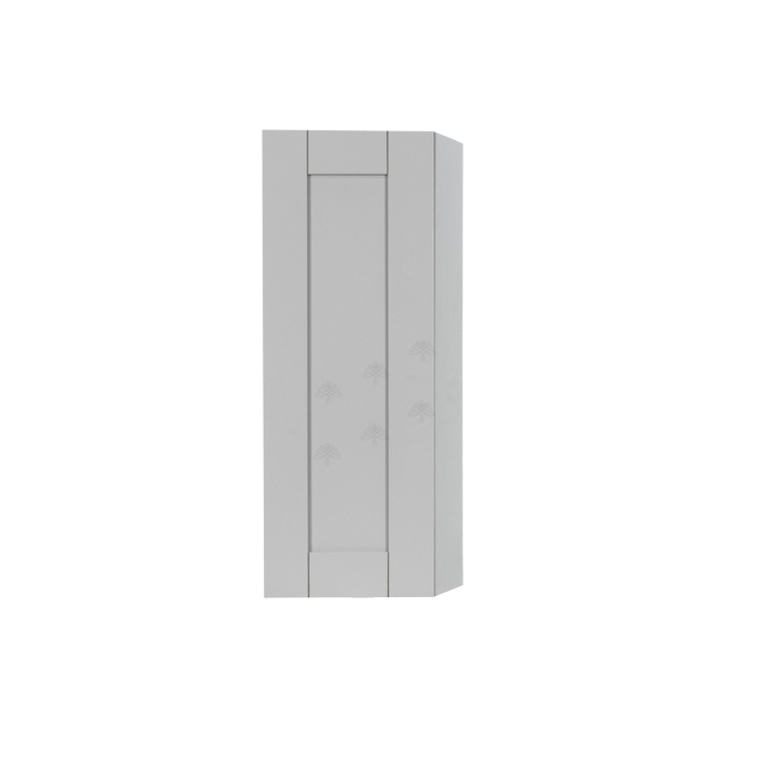 Anchester Gray Wall End Angle Cabinet 1 Door 2 or 3 Shelves