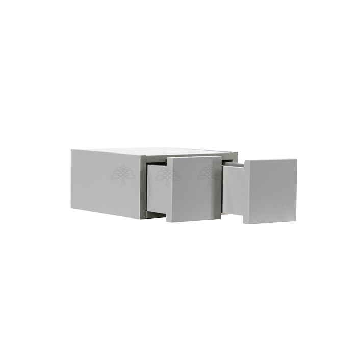 Anchester Gray Wall Small Drawer Cabnet 2 Drawers